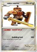 roblox warrior roblox warrior