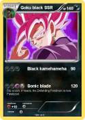 Goku black SSR