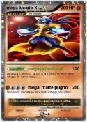 mega lucario X