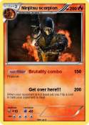 Ninjitsu scorpion Ninjitsu