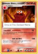 demonic Elmo