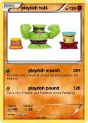 playdoh hulk