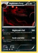 Nightmare Foxy Nightmare Foxy