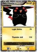 Dark Pikachu Dark Pikachu