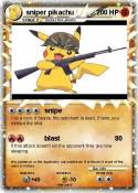 sniper pikachu