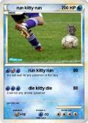 run kitty run