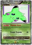 Green Pikachu