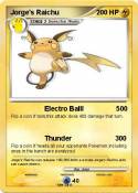 Jorge's Raichu