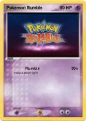 Pokemon Rumble