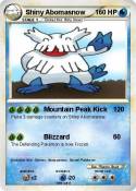 Shiny Abomasnow