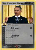 Vote if you miss Obama Vote if you