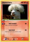 retarted llama