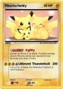 Pikachu famliy