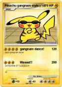 Pikachu gangnam