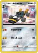 Black B Dasher