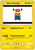 Mario Pikachu
