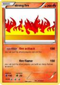 strong fire