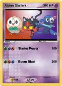 Alolan Starters