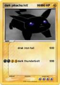 dark pikachu