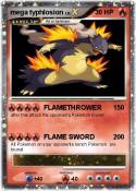 mega typhlosion