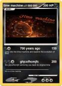 time machine time machine