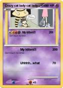 Crazy cat lady