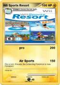 WII Sports Resort WII Sports