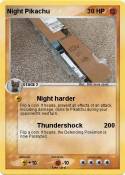 Night Pikachu