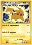 Ash's Pikatchu