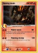 flaming death