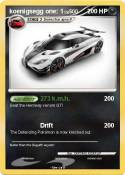 koenigsegg one: 1 koenigsegg one: