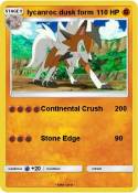 lycanroc dusk form lycanroc dusk