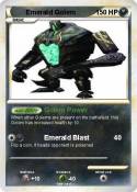 Emerald Golem
