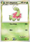 Ash's Meganium