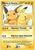Raichu & Pikachu Raichu &