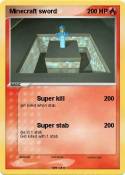 Minecraft sword