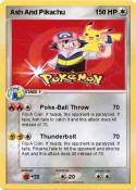 Ash And Pikachu