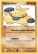 Pikachu Obeso