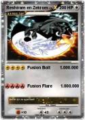 Reshiram en Zekrom Reshiram en