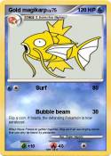 Gold magikarp