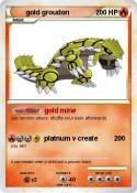 gold groudon