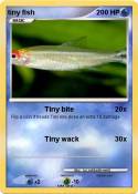 tiny fish