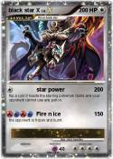 black star X