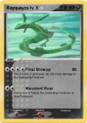 Rayquayza lv. X