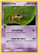 pinocchio frog