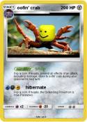 oofin' crab