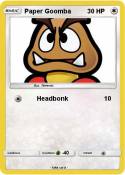 Paper Goomba
