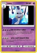Pokemon Killer Sans 999