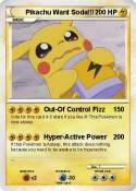 Pikachu Want