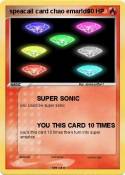 speacail card chao emarlds speacail card
